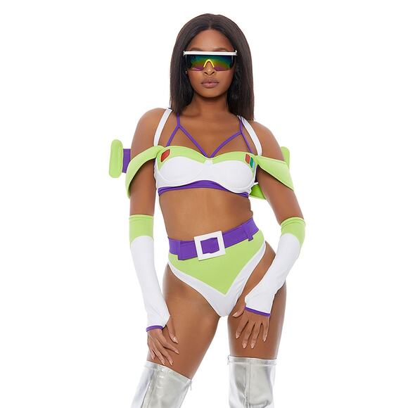 NEW Forplay To Infinity Buzz Lightyear Toy Story Sexy Costume - Picture 1 of 9